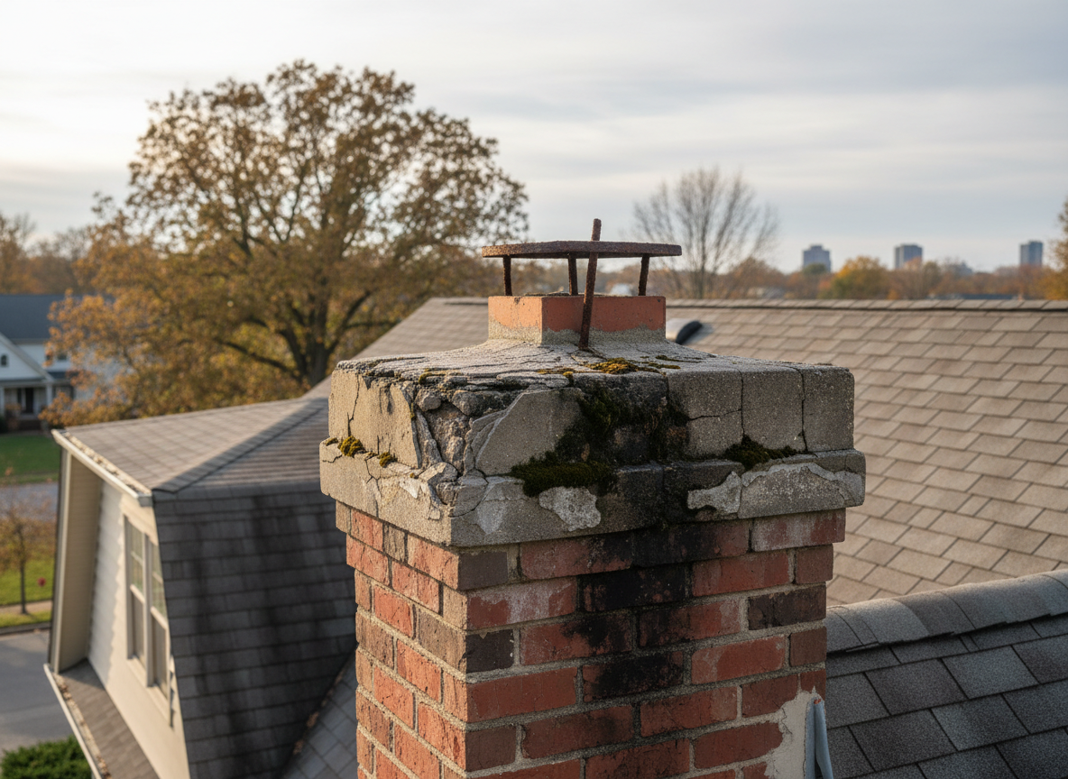 When to Replace a Chimney Crown in Hamilton County Homes