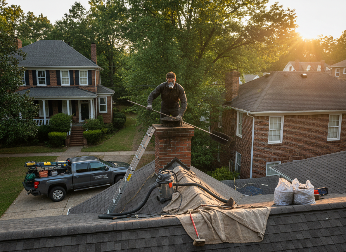 chimney cleaning service in Montgomery