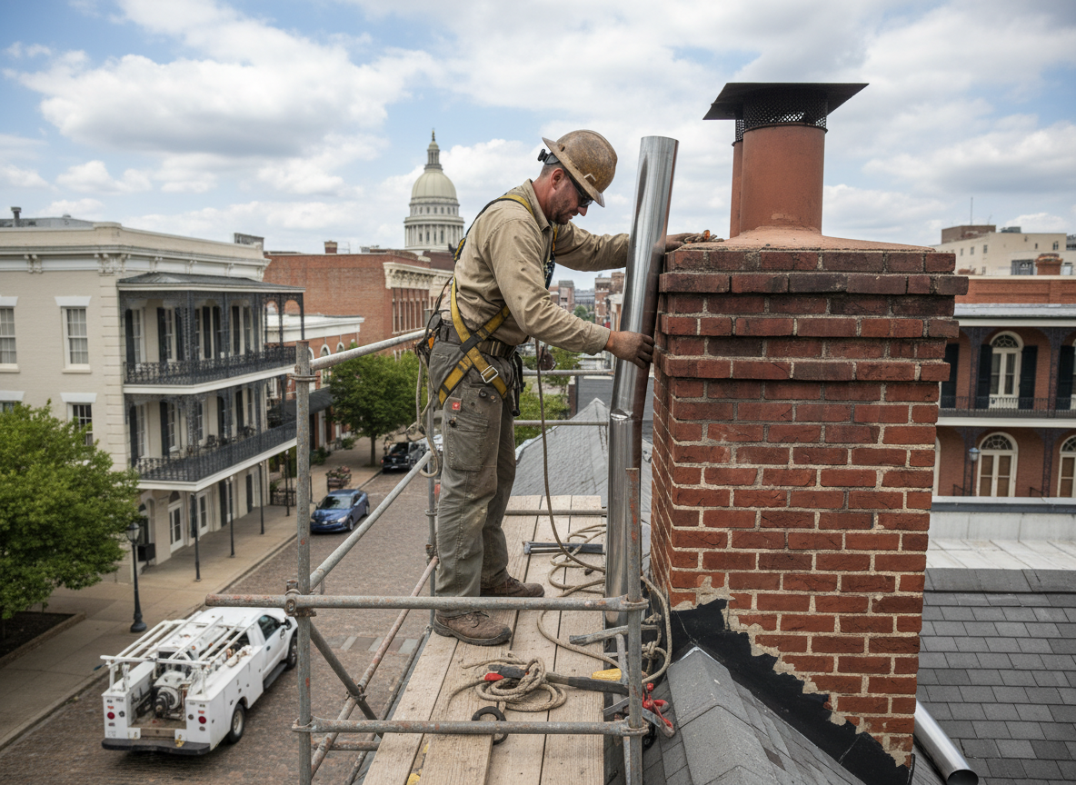 chimney relining in Montgomery