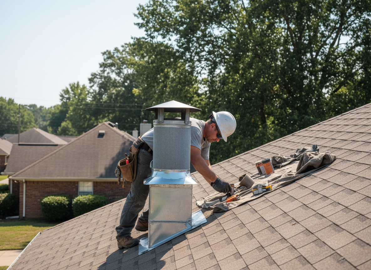 Chimney repair in Deerfield Township
