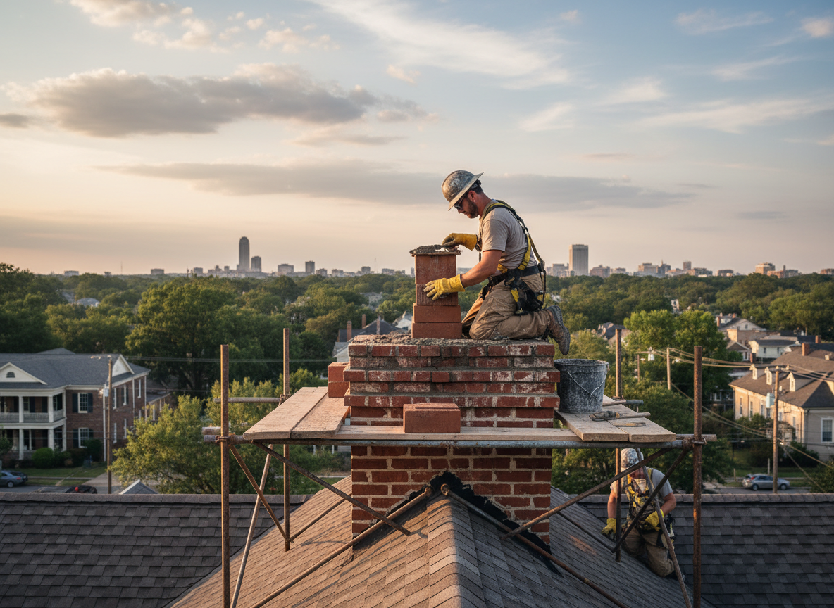 professional chimney repair in Montgomery