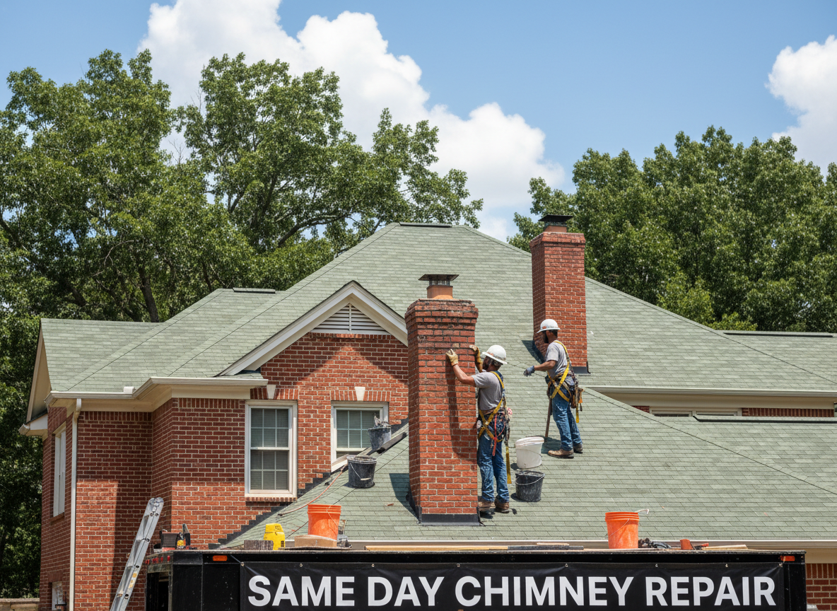 Chimney repair in Mason